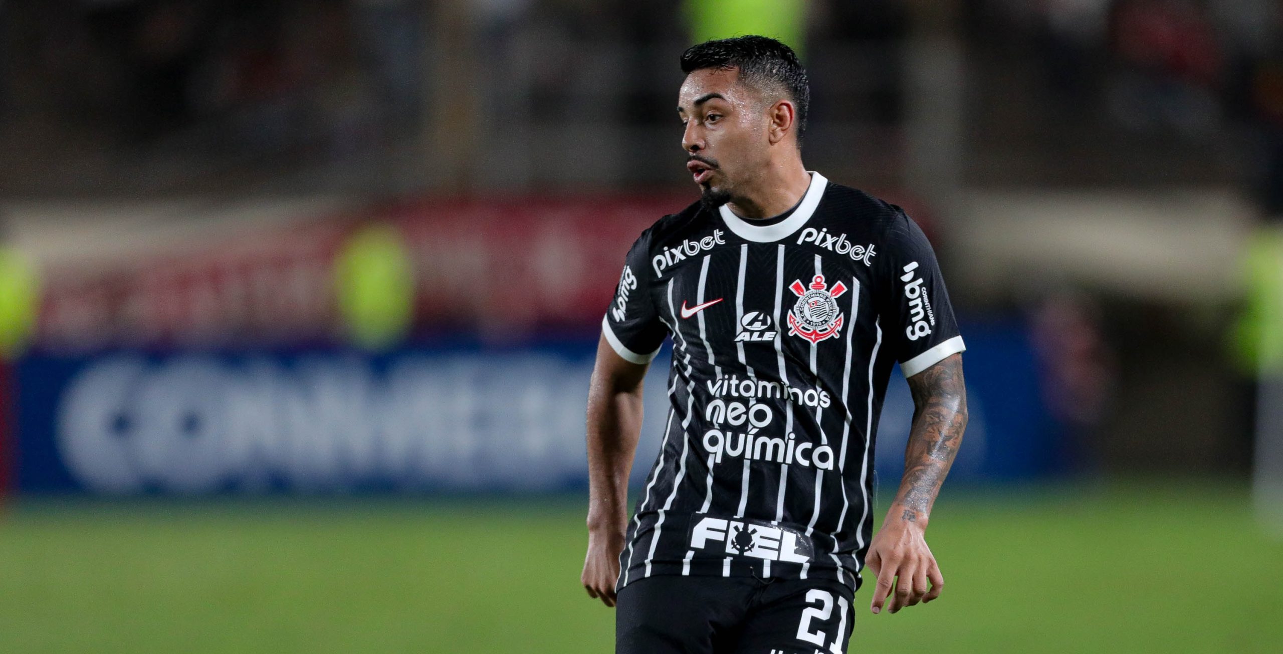 Matheus Bidu é o lider do Corinthians em cinco quesitos em jogo da Copa Sul-Americana